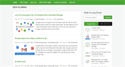 Desktop Screenshot of dichvuemail.net